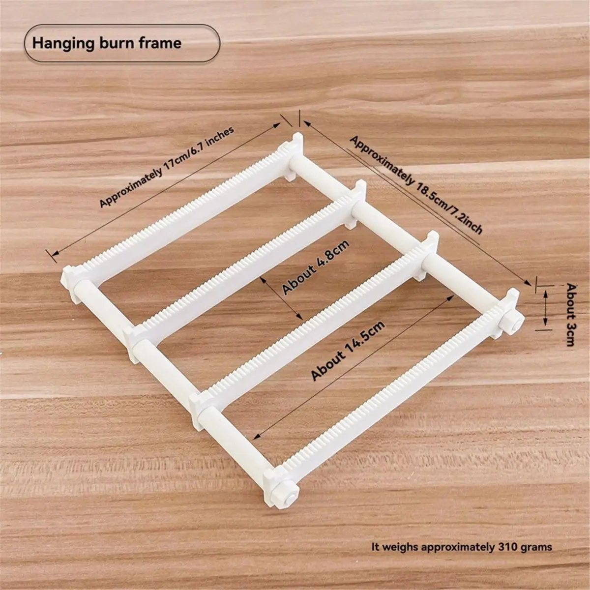 High Temperature Pottery Hanging Rod Support Frame, Kiln Firing Tool for DIY Ceramic Beads, Small Crafts