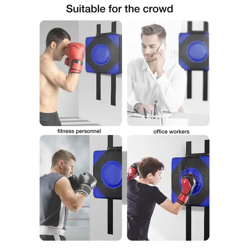 Boxing Wall Mat Punch Wall Focus Target Pad Boxing Punching Pad For Training Sports Shield Blocking Pad PU Leather Elastic