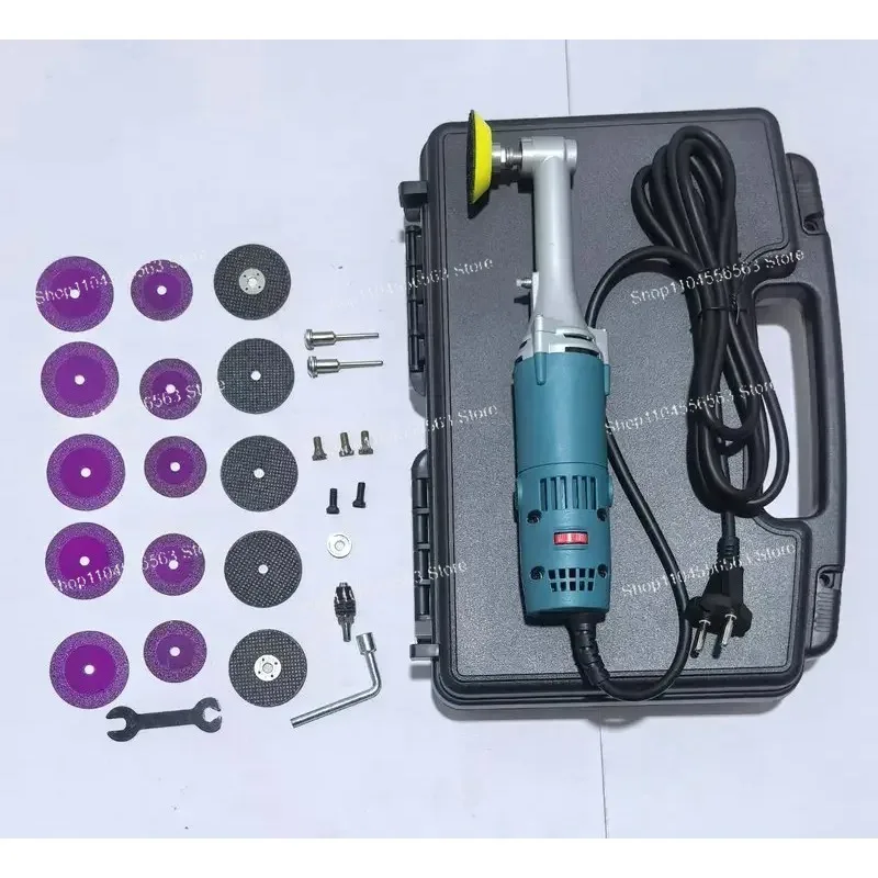 600W Electric Tile Grinder & Seamer, for Floor Tile Cutting Slotting & Seaming, Practical Tile Work Artifact Tool