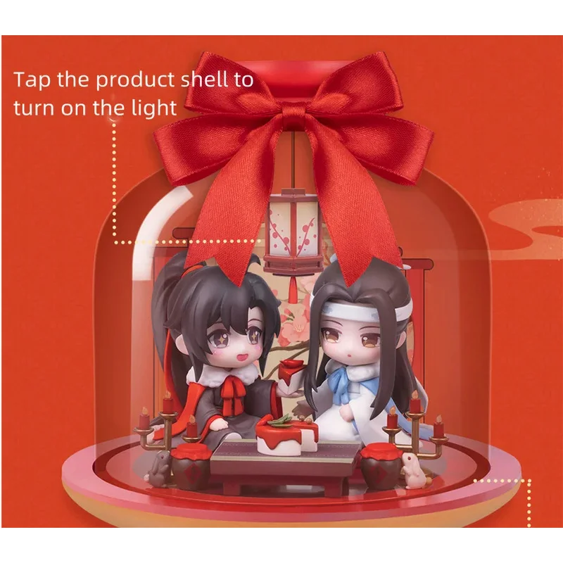 Anime Mo Dao Zu Shi MDZS Wei Wuxian Lan Wangji Moon Figure Statue Night Light Cosplay The Untamed&J1