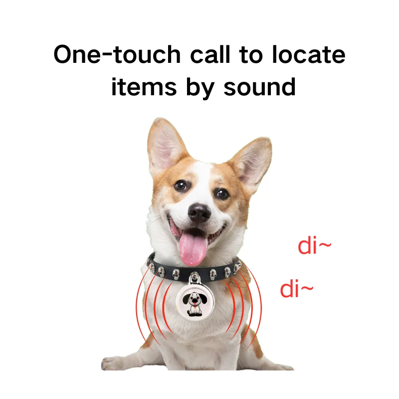 Pet Anti-Lost GPS Tracker Bluetooth-compatible Waterproof Real-time Tracking Smart Wearable Locator For Dog Cat Collar Finder