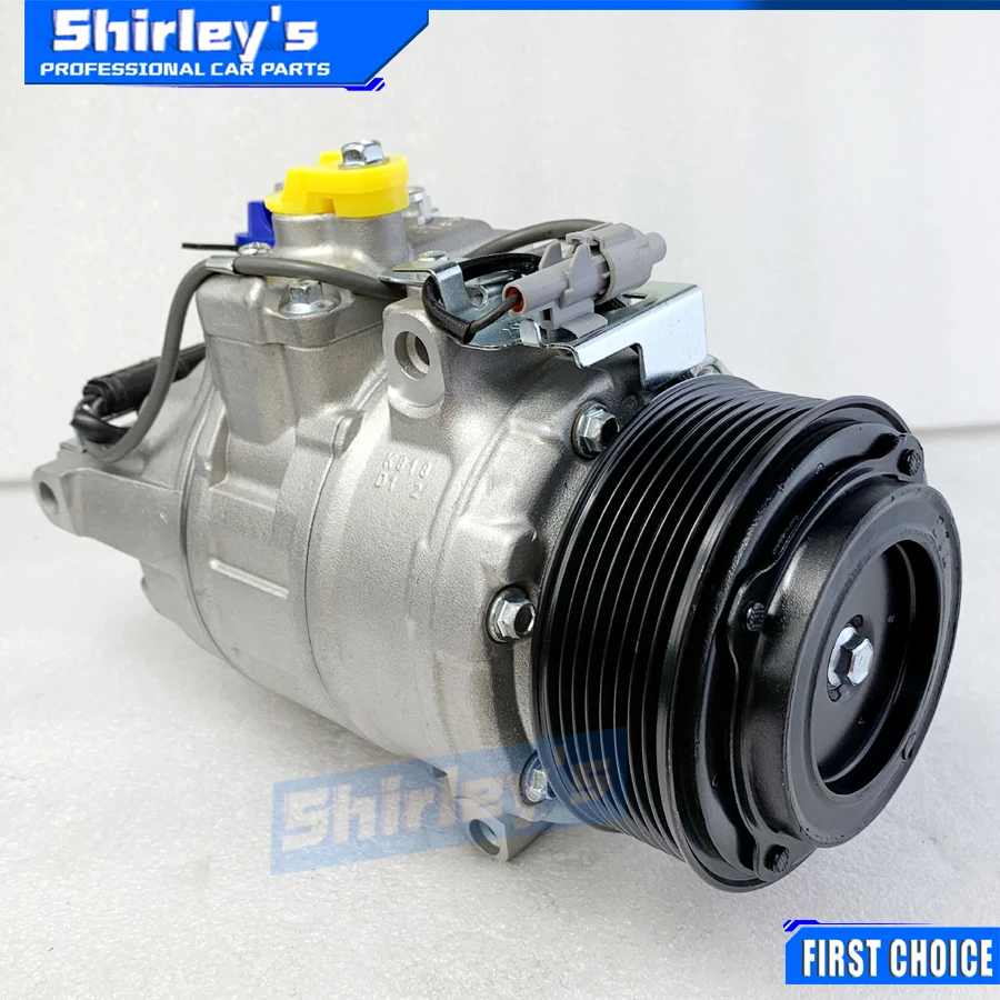 7SBU17C AC Air Conditioner Compressor For BMW X5 F15 F85 E70 xDrive X6 E71 E72 35i N54 N55 64529217868 447160-3480 4471603480