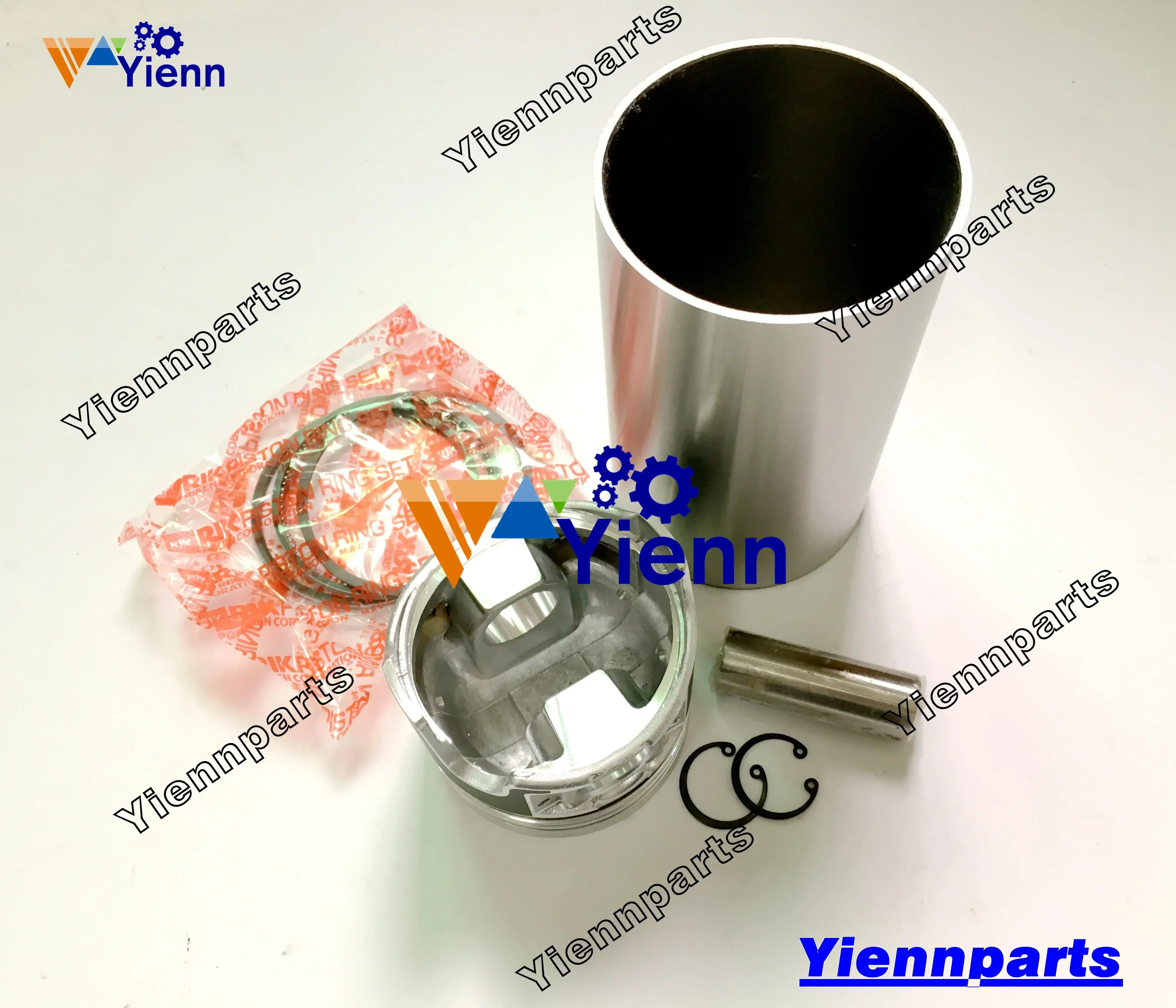 

For Caterpillar CAT C0.5 Cylinder Liner Kit With Piston And Ring Set Fit Excavator Tractor Loader Diesel Engine Repair Parts