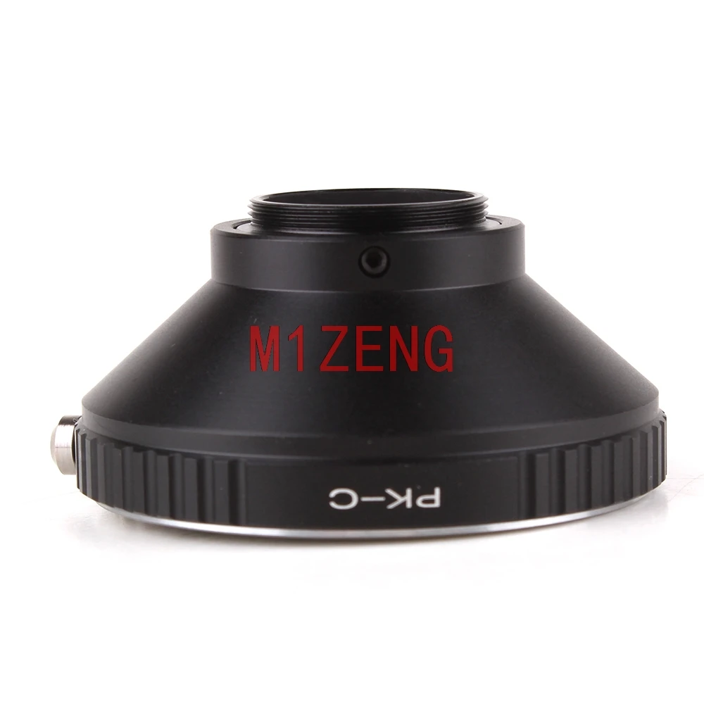 Anillo adaptador de lente de montaje pk-C para lente de montaje Pentax K PK a cámara de cine de película CCTV de 16mm con montura C