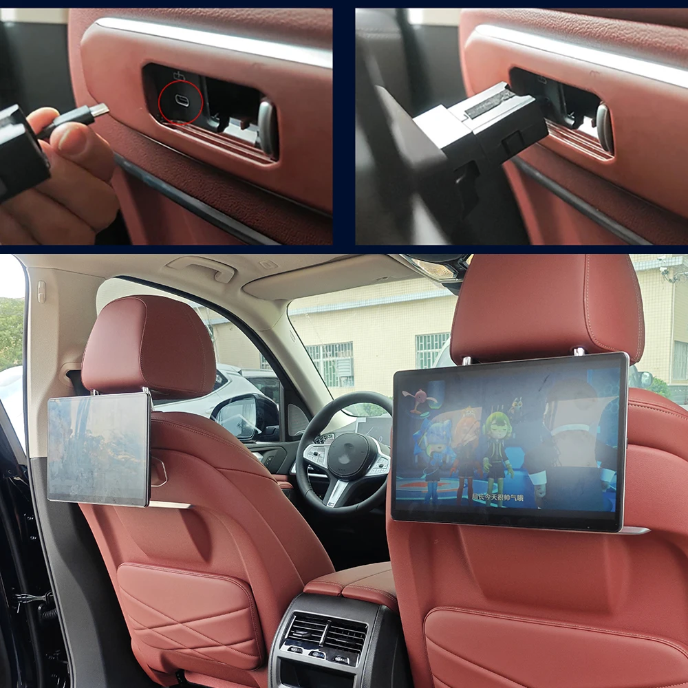 Headrest Monitor Di…