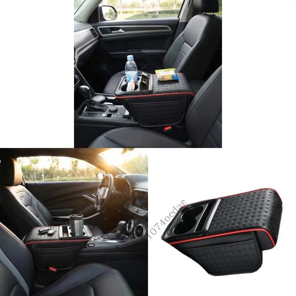 Memory Armrest Pad Providing Support & Storage Space for Vehicle Interiors 