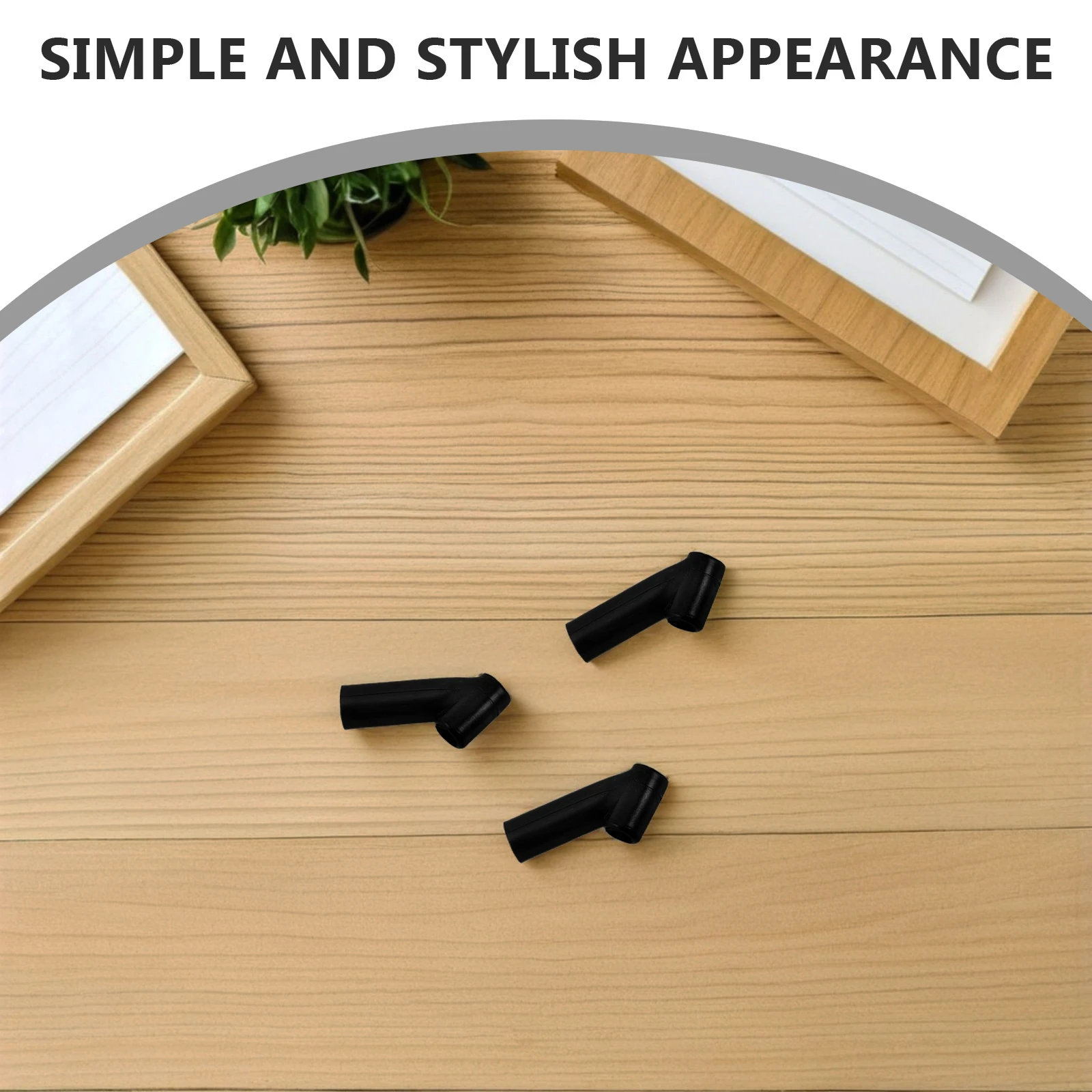 10 個プラスチック DIY カイトロッドコネクタ黒高強度軽量フレームジョイントアクセサリー修理用品 DIY カイトロッド部品