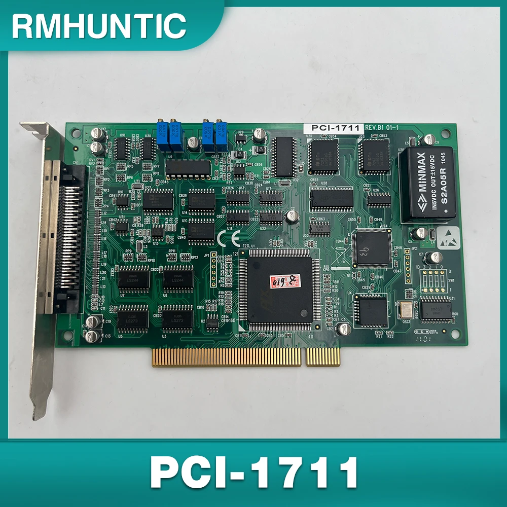 12 Bit 16-Channel Single Ended Input Data Capture Card For Advantech PCI-1711 REV.A2