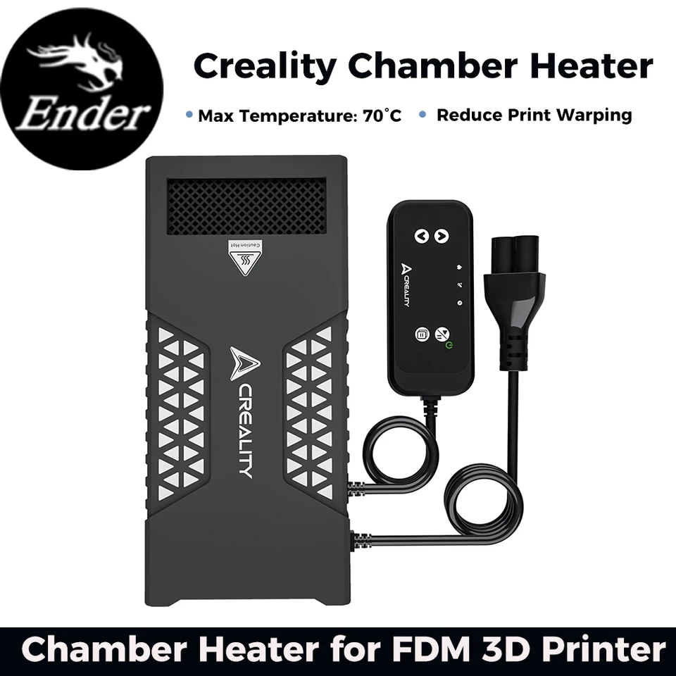 Creality Chamber Heater 70℃ Print Warping Reduction