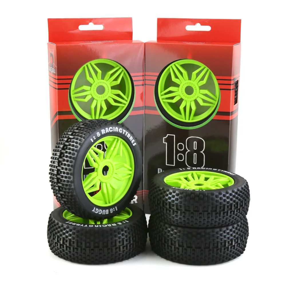 

Набор из 4 шестигранных дисков 17 мм для шин радиоуправляемых машин масштаба 1/8, автомобилей, грузовиков, внедорожников, внедорожников Koyosh, 4WD, HSP, Aton, HONGNOR