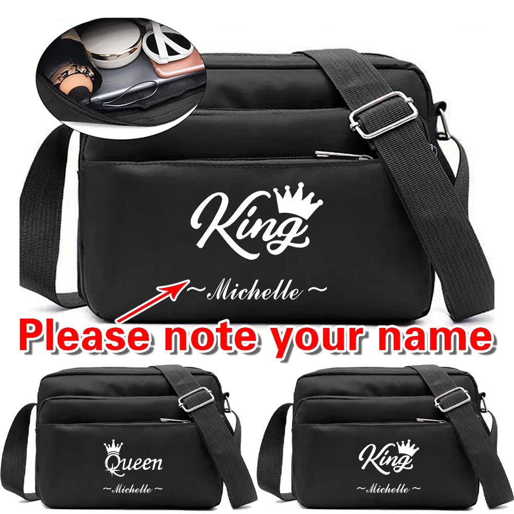 

Customized Name Single Shoulder Crossbody Bags High-quality Women Single Shoulder Pack Commuting Multifunctional Storage Bag