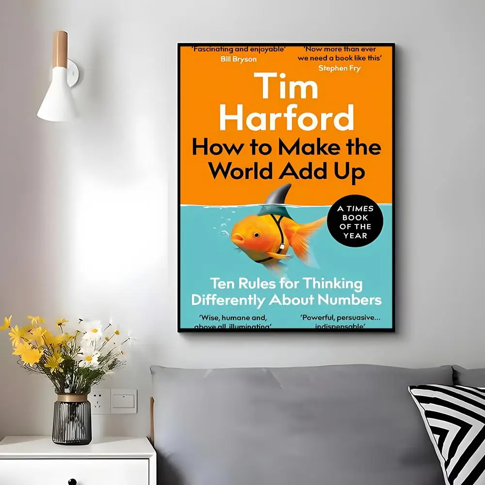 Non-fiction author Tim Harford Poster Wall Ornament Home Decor Young Decor Fans