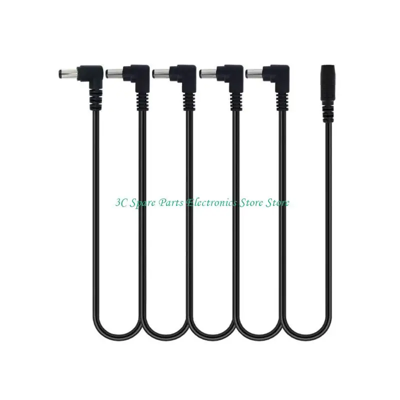 SZ 1 to 5 Way Electric Guitar Effect Pedal Chain Power Supply Cable 9V