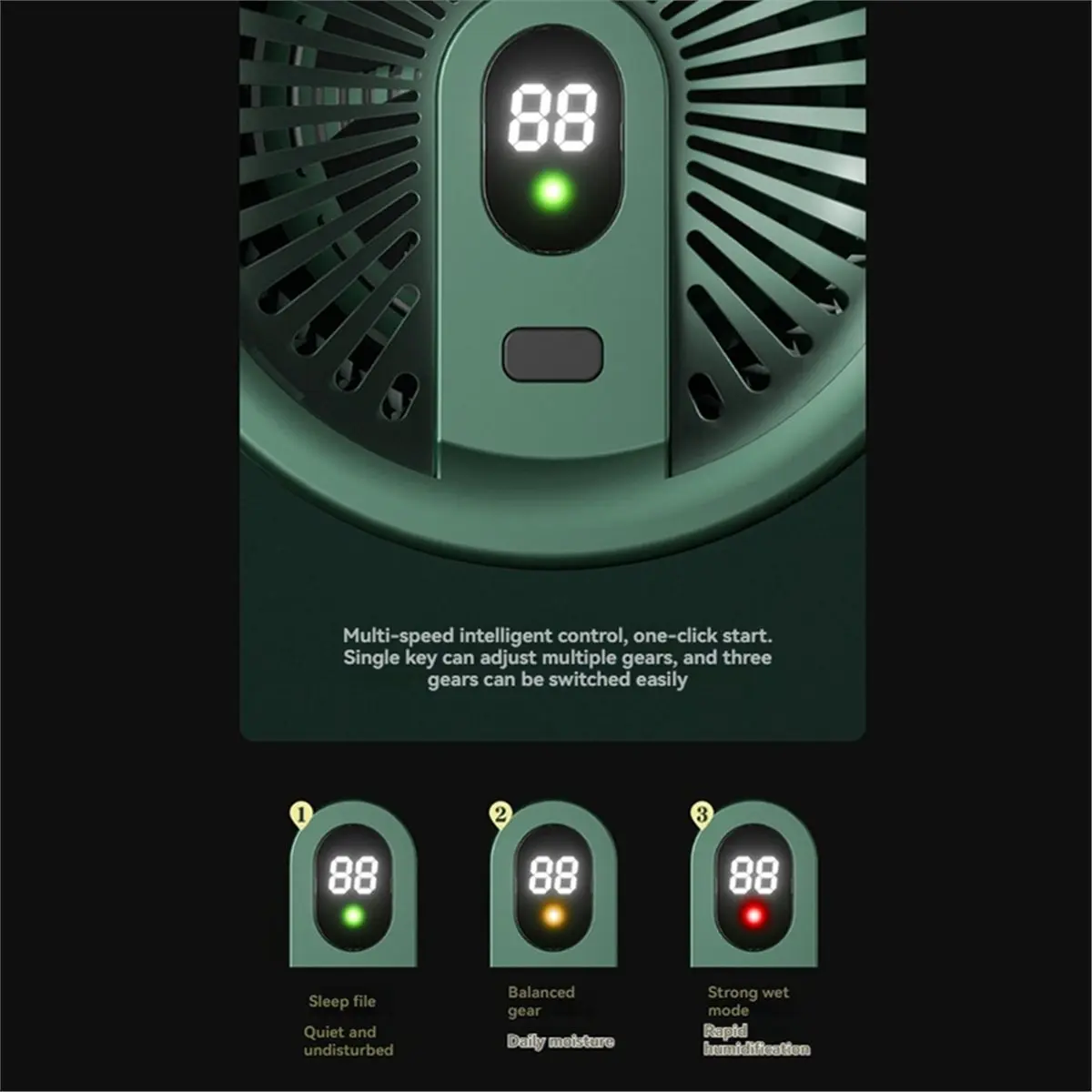 Doings Air Humidifier 2L USB Double Sprays Port Essential Oil Aromatherapy Humificador Cool Mist Maker Fogger Purify B
