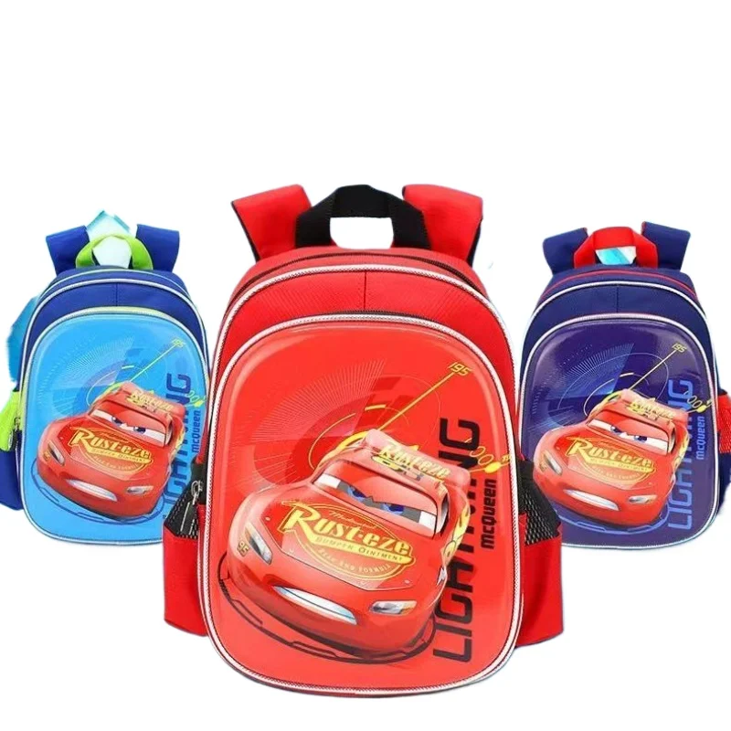 Disney car children\'s bag kindergarten boy safety backpack primary school students Backpack