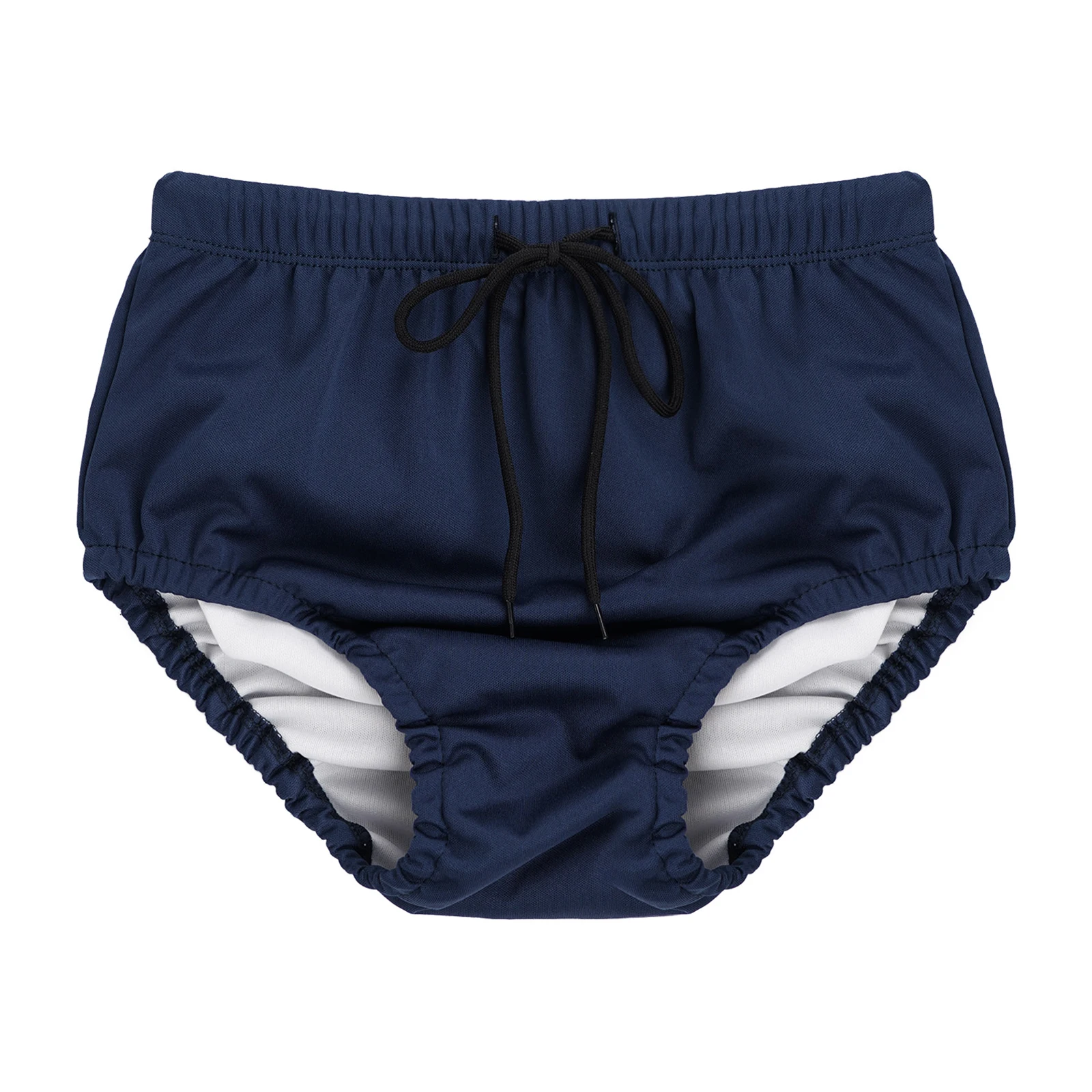Children Waterproof Drawstring Swim Briefs Swimwear Leak-proof Washable Reusable Diaper Cover Special Needs Adaptive Clothing