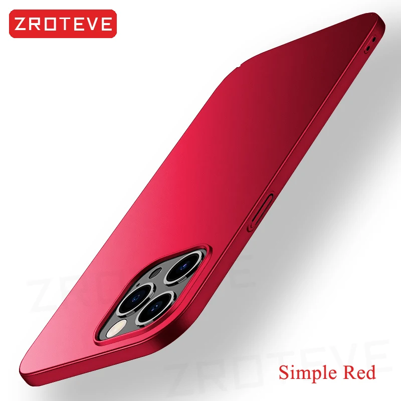 Für iPhone Air 17 18 Pro Max 16 16e 17e 15 14 13 Mini Hülle ZROTEVE Leichte Dünne Matte Harte PC-Abdeckung für iPhone16 Plus Handyhüllen – Detail 23