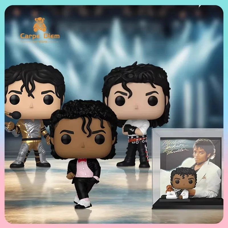 Funko Pop American Rock Singer Michael Jackson Peripheral Handicraft Toy Tabletop Ornaments Figure Commemorative Gifts