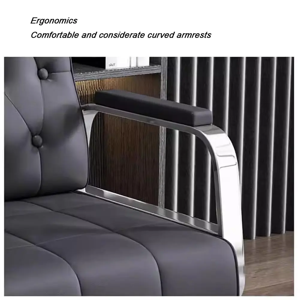 

Professional Reclining Salon Chair with 360° Swivel, Hydraulic Barber Chair for Shampoo, Braiding, Spa, Tattoo & Styling