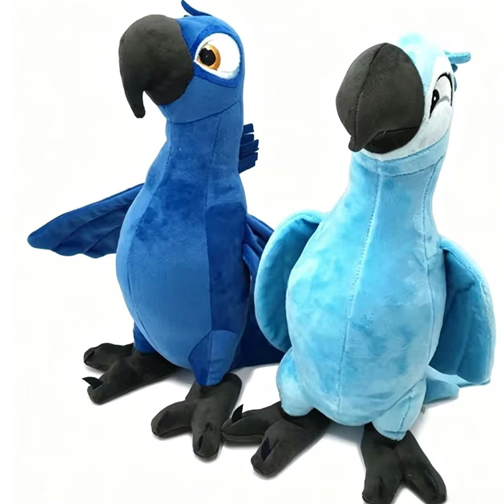 

New Rio 2 Movie Cartoon Plush Toys 30cm Blue Parrot Blu & Jewel Bird Dolls Christmas Gifts For Kids Plush Toy