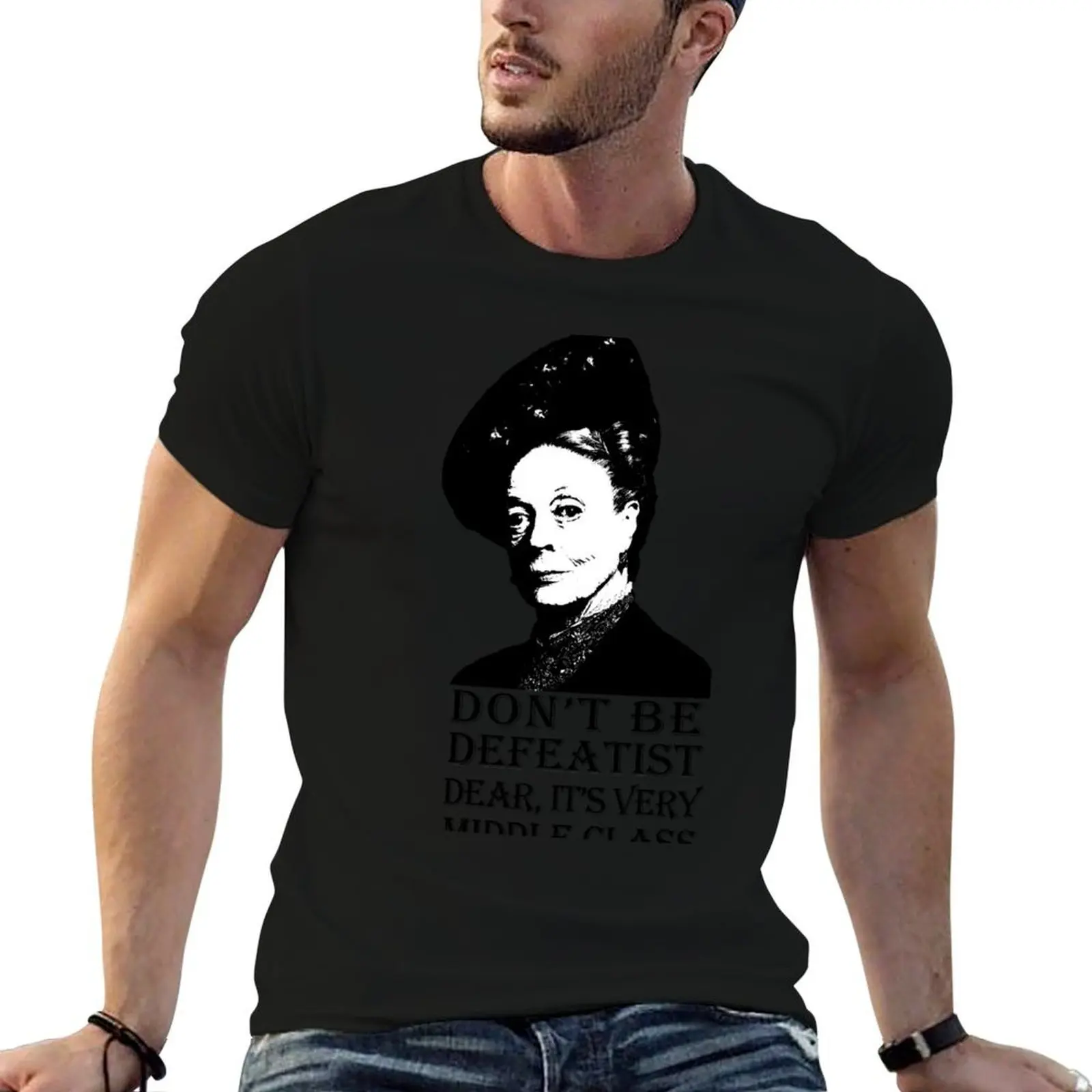 Don't be Defeatist Dear T-Shirt Sporty Casual Quick Dry T-Shirt