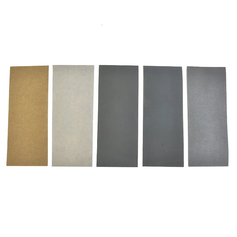 Sanding Paper Sandpaper 2000/2500/3000/5000/7000 Grit 230*93mm 5pcs Abrasive Tool For Wood Metal Polishing Set