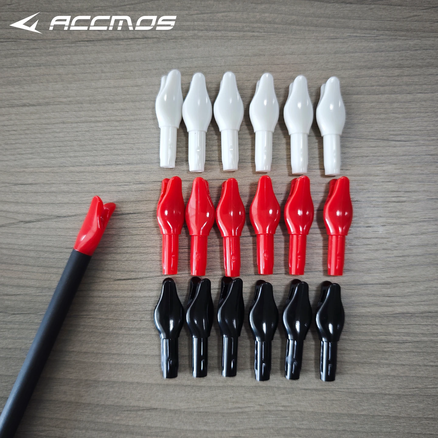 60 pcs Arrow Nocks ID 6.2mm Internal Arrow Tails DIY Archery Hunting Shooting Accessory