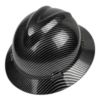Casco de ala completa CE con suspensión de 6 puntos Casco de seguridad para construcción HDPE ANSI Z89.1 compatible con seguridad en el sitio