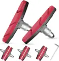 4 pairs Red