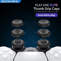 GeekShare For PS5 Controller Thumb Grip Caps For PS4 Silicone Joystick Caps Thumbstick Caps For NS Pro Controllers Professional