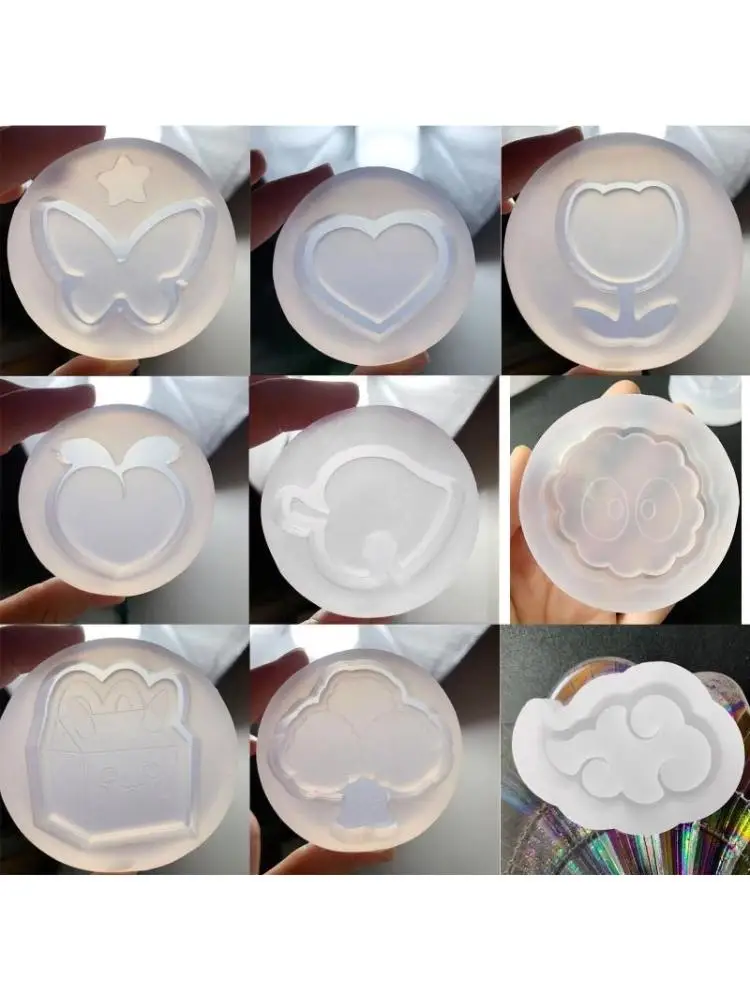 

Epoxy Resin Mold Lovely Liquid Sand Accessories Making Mould Easy to Demold Silicone Molds for Jewelry Crafting