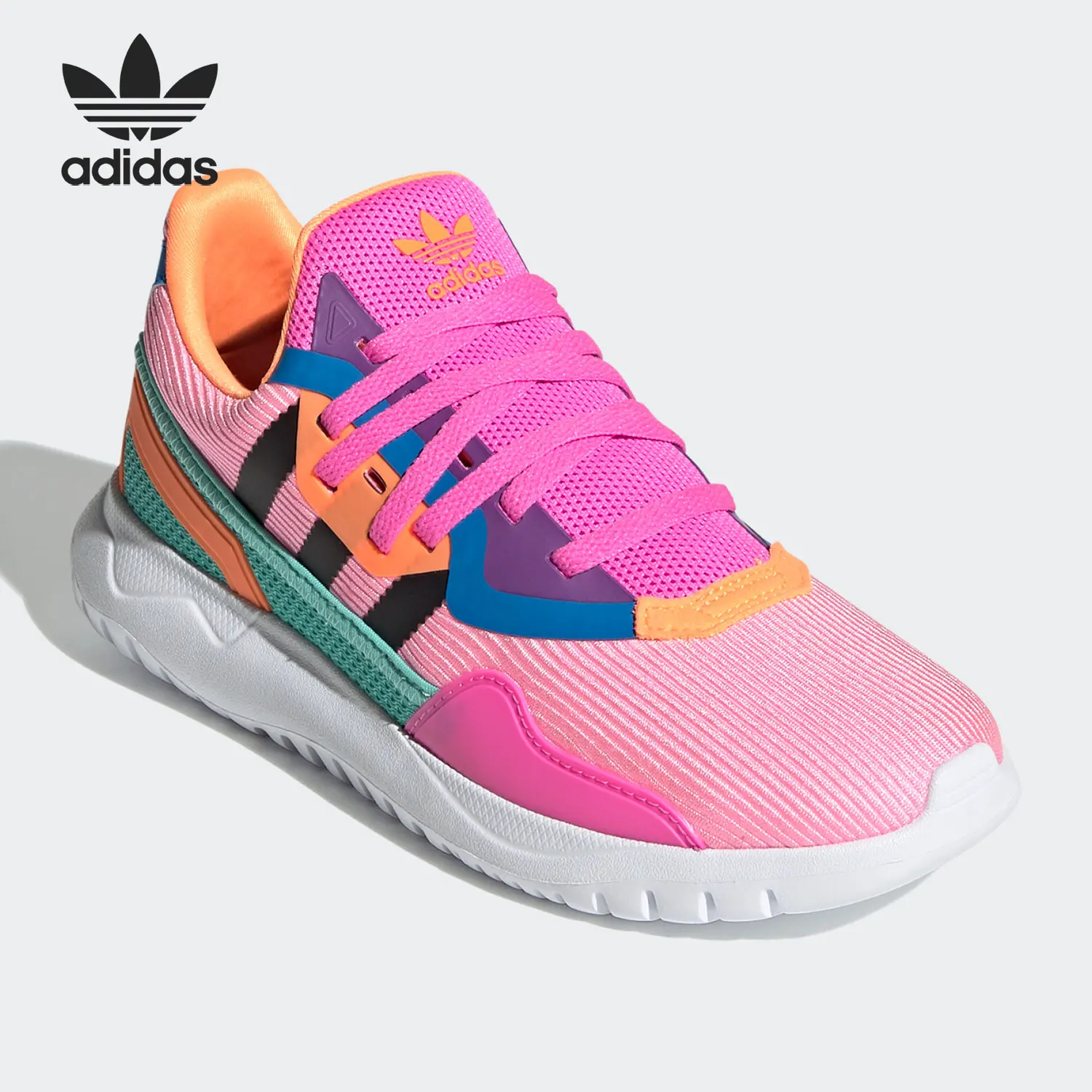 Adidas véritable nouvelle saison enfants respirant et Durable confortable chaussures de sport décontractées FX5332