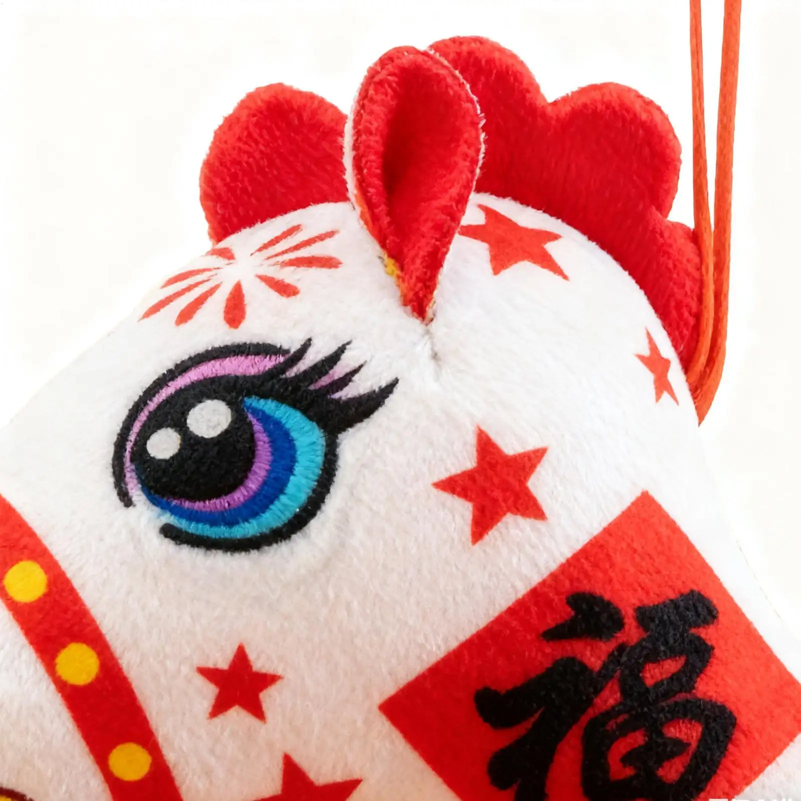 Pferd Stofftier Chinesische Plüsch Puppe Anhänger Pferd Puppe Für Männer Familie Freundin Mädchen Junge Kinder Geburtstag Auto Wohnkultur Neue