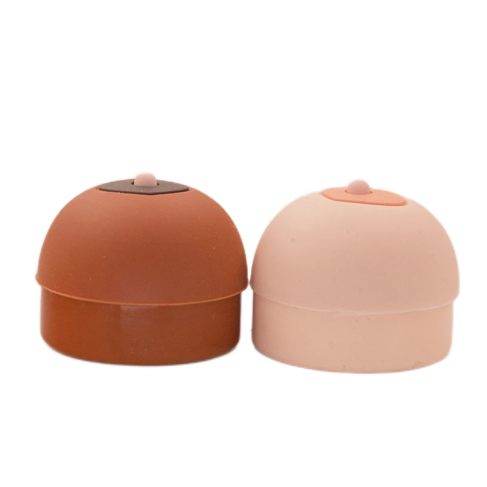 Silicone Container Wax Jar Box Love Style for Oil Box Easy To Hold and Carry