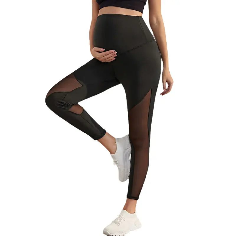 Maternity Leggings Clothing Elastic High Waist Woman Summer Skinny Yoga Pregnancy Sports Clothes Maternity Fitness Trousers S-XL