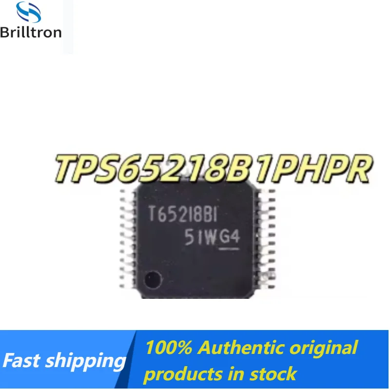 1/510PCS TPS65218B1PHPR TPS65218B1 QFP48 Power management multi-channel chip Original products, in stock, fast shipping.