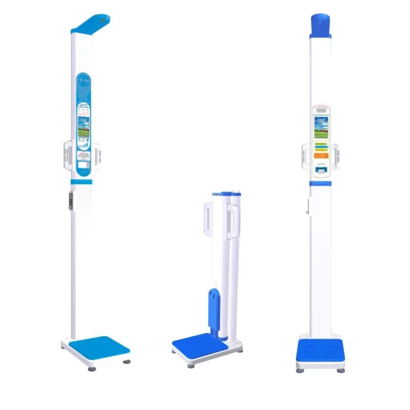 Electronic Body Height and Weight Scale with Fat Mass Analysis