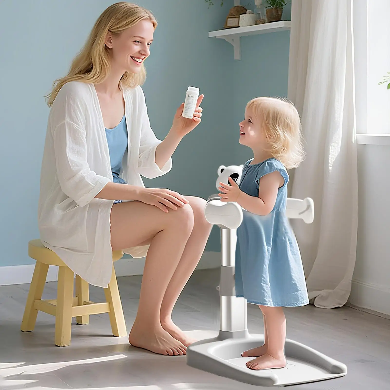 Suporte de banho para bebês ajustável, antiderrapante, suporte para chuveiro infantil, dobrável, assento de banho para recém-nascidos, banheiras portáteis para crianças, meninos e meninas