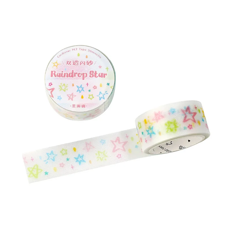 10pcs/1lot Decorative Adhesive Tapes Gentle Sweet Dream Song Junk Journal DIY Paper Japanese Masking Scrapbooking Stickers