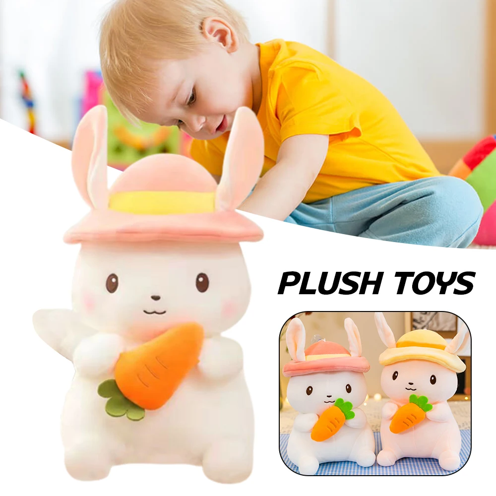 أرنب لطيف بلوشي مع نسخة Q ألعاب حيوانات محبوبة لعبة وسادة النوم #5