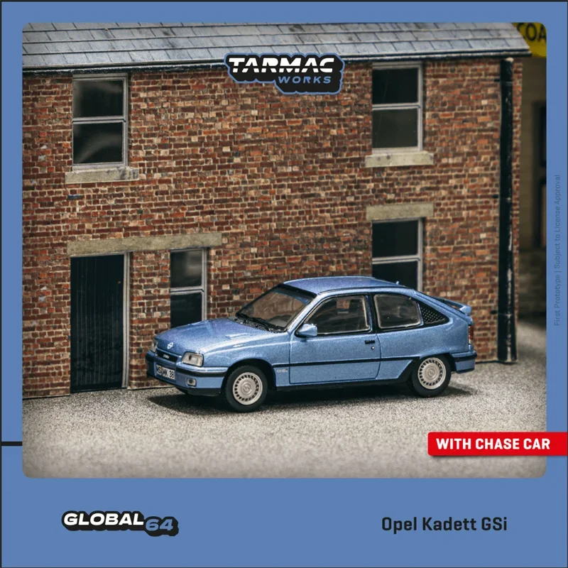 

Tarmac Works 1:64 Opel Kadett GSi Blue Metallic Diecast Collector's Vehicle Model Car