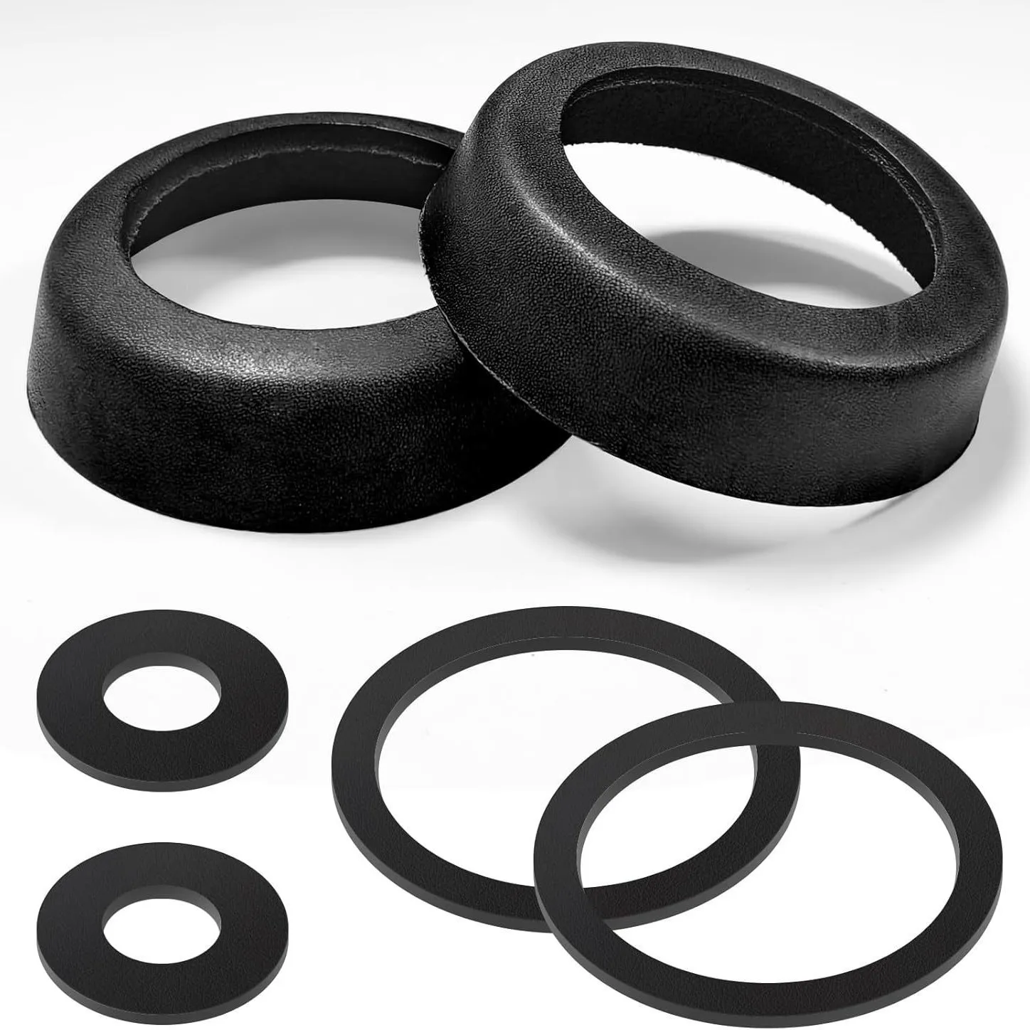 Cast iron manual water pump accessories, pressure well, cowhide bowl size, rubber pad, cylindrical plug