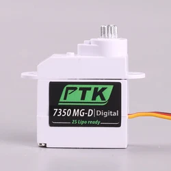 PTK 7350 MG-D 5.5g Digital Servo Metal Gear for EPP F3P F3K F3L F5L Glider indoor plane RC Car Helicopter Robot