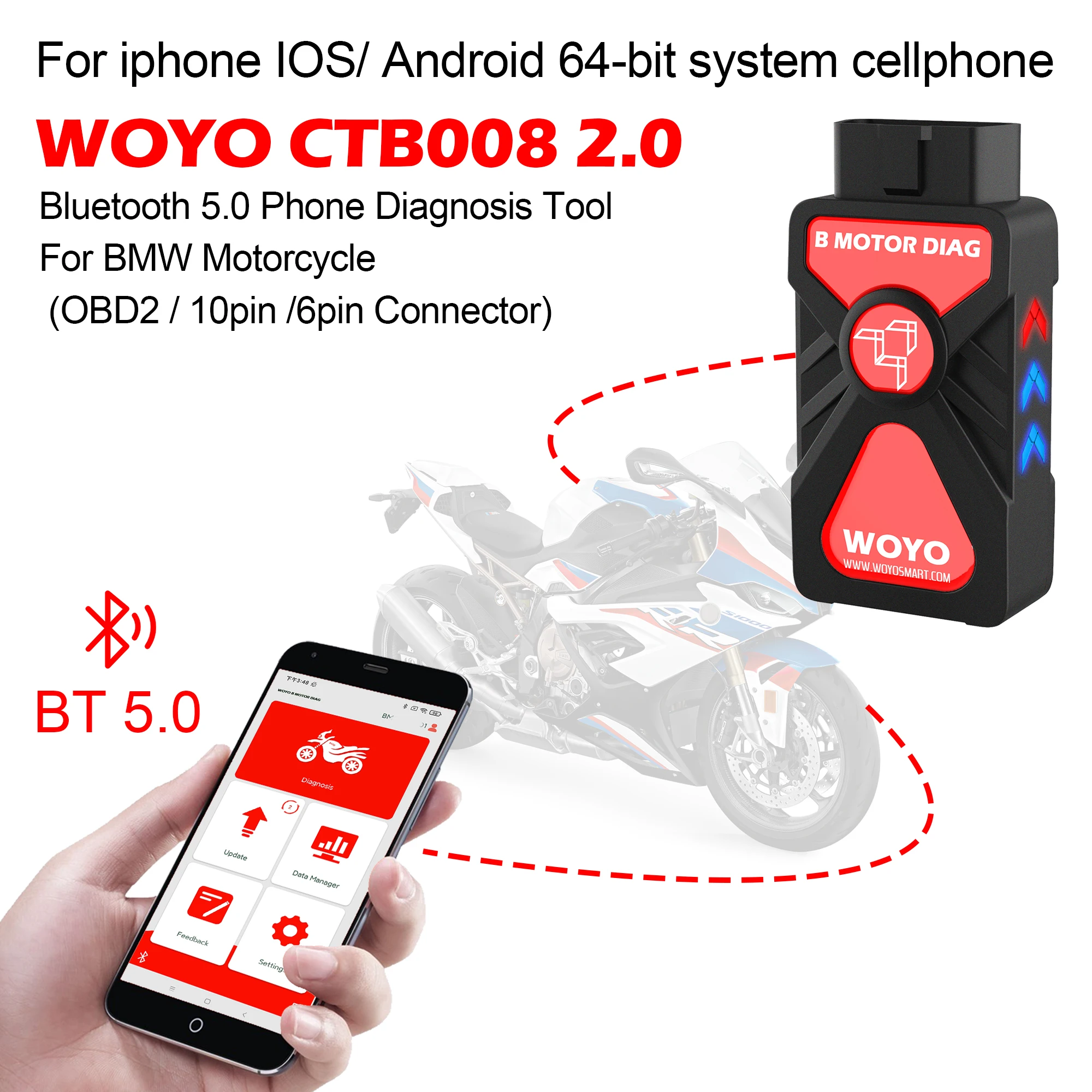 Woyo CTB008 2.0 For…