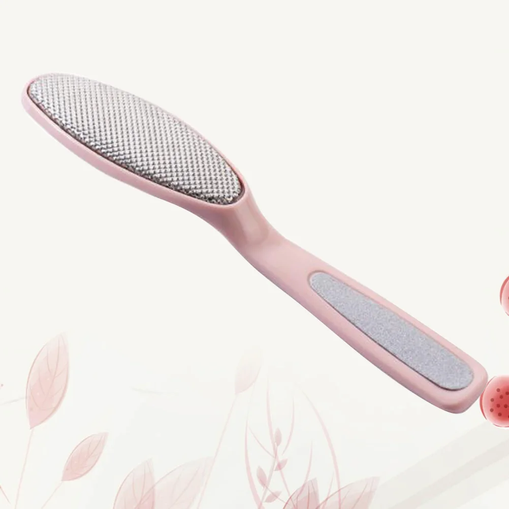 1 個の両端フットカルスリムーバー ステンレス鋼と PP 素材の角質除去剤で、滑らかで柔らかい足を毎日使用できます。