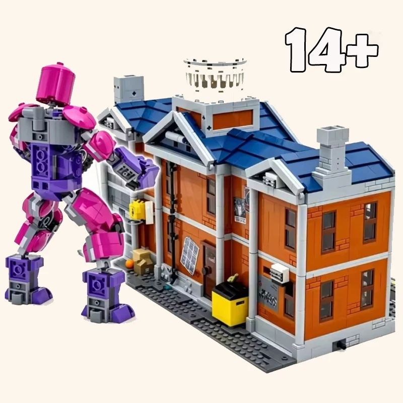 NEW MOC 3093pcs Super Revengers 2-level Modular Institute for Higher Learning  Building Kits Toy Compatible With Bricks