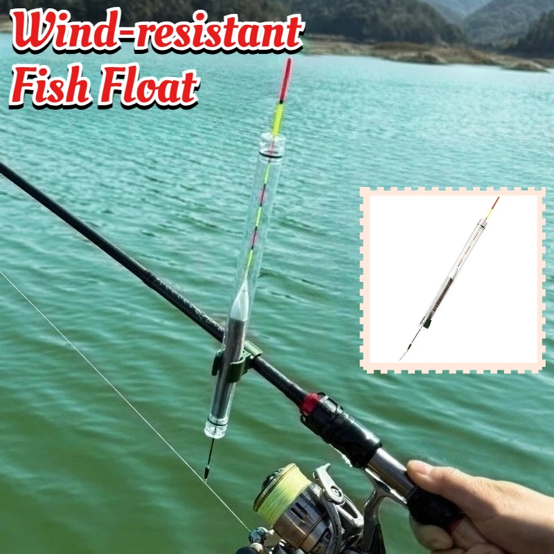 

Outdoors Fishing Slip Bobber Durable Portable Fish Float Wind-resistant Stable Vertical Buoy Fishing Accessories Tackle Supplies