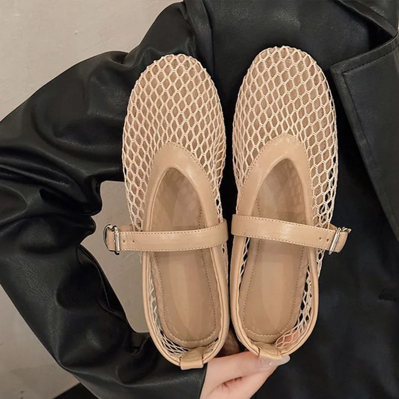 Women's Fishnet Summer New Breathable Mesh Sandals