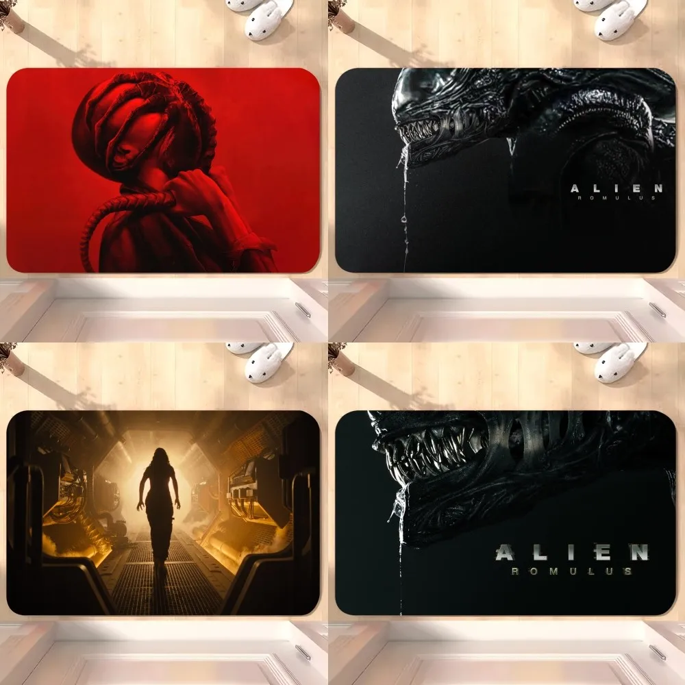 Movie A-Alien Romulus D Floor Mat Bedroom Kitchen Door Bath House Super Absorbent Foot Non-slip Living Room Home