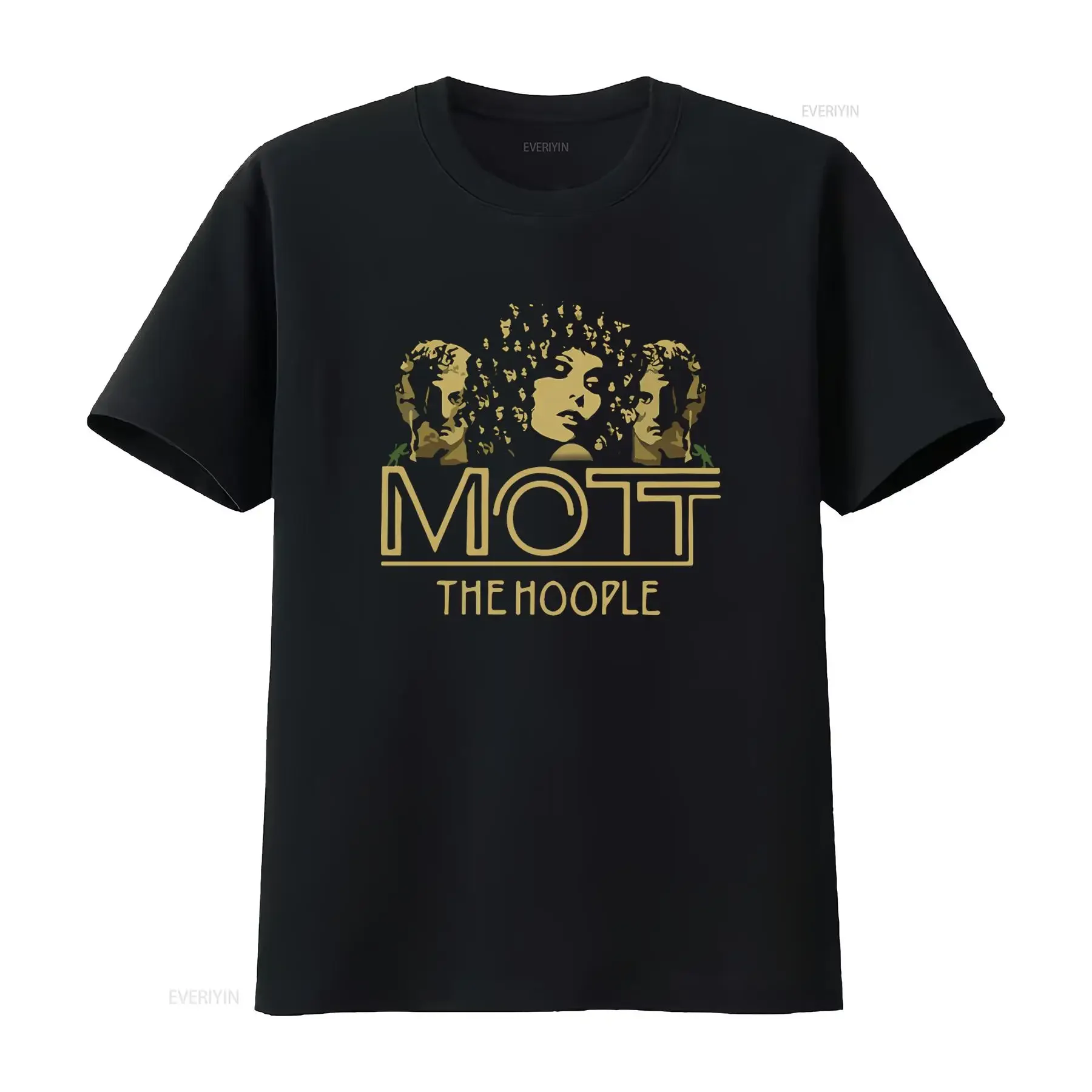 Mott The Hoople Vintage Style Band Cotton T Shirt 2013 Album Inspired Design Andrew Wood Bruce Fairweather vintage Washed